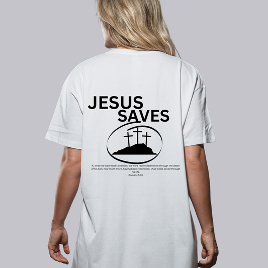 Jesus Saves - Unisex - T- Shirt
